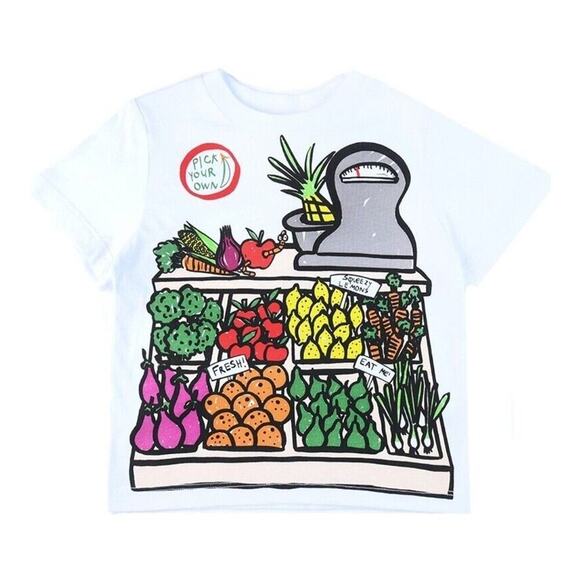 Stella McCartney Fruit Stand Pick you Own Bliyse White Toddler 2Y 90/52 EU - Picture 2 of 9